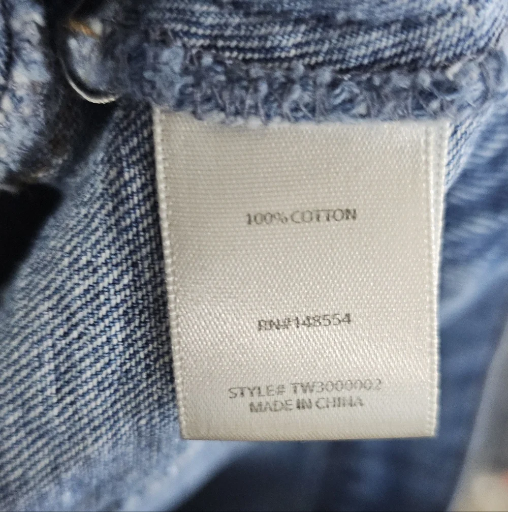 Tgla Girls Blue Cropped Denim Jacket 10